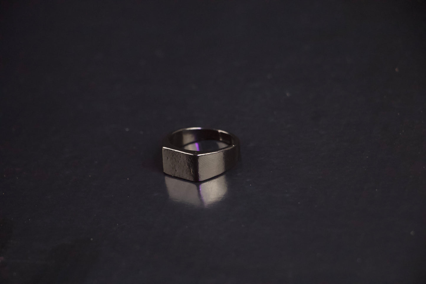 Black Signet Ring